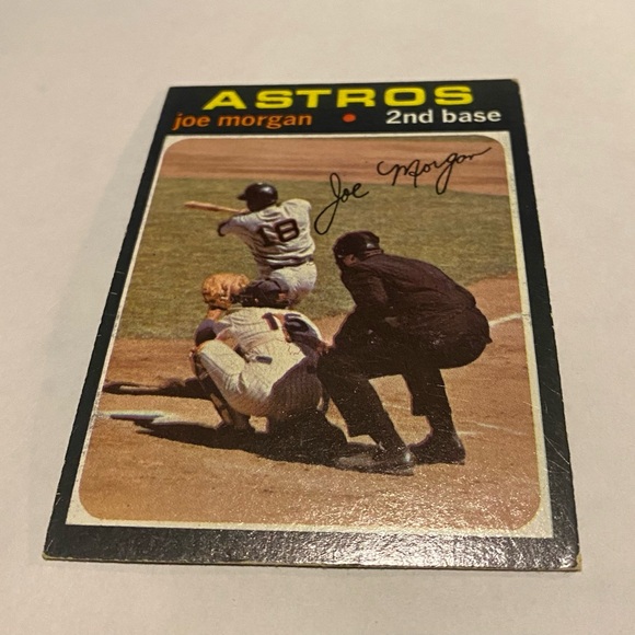 Joe Morgan 1971 Topps Baseball Card #264 Houston Astros Vintage Collectible - Picture 3 of 3